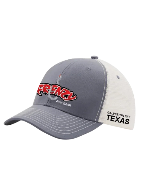 Frenzy Hat Grey and Tan